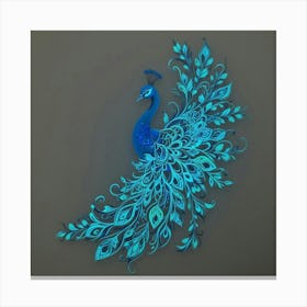 Peacock 31 Canvas Print