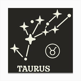 Taurus Zodiac Sign Stampe su tela