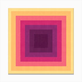 Gradient squares 2 Canvas Print