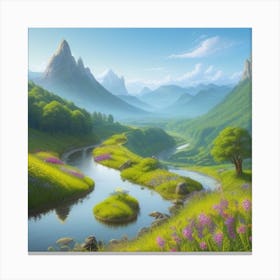 A Breathtaking Landscape Canvas Print