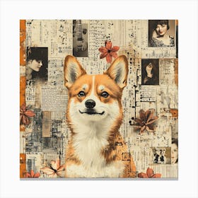 Corgi Canvas Print