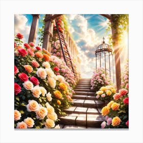 Rose Garden4 Canvas Print