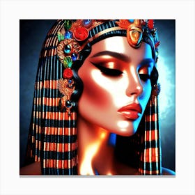 Cleopatra Portrait Artwork 218 Canvas Print