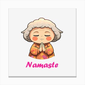 Namaste 1 Canvas Print