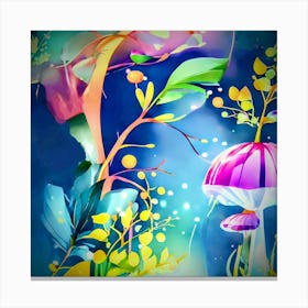 Flora And Fauna Canvas Print