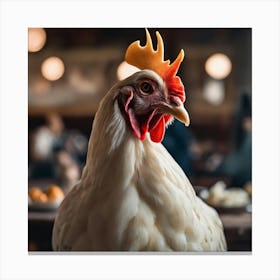 Rooster 2 Canvas Print