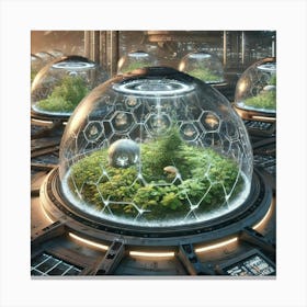 Biodome Systems Martian Dominion Canvas Print