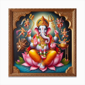 Ganesha 40 Canvas Print