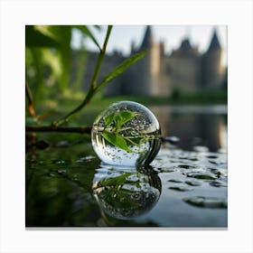 Water Ball Canvas Print