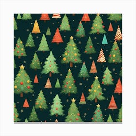 Christmas Trees Canvas Print