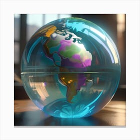 Glass Globe Canvas Print