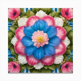 Imagine An Illustration Of Pretty Blue rug (1) 2024 05 21t220628 Canvas Print