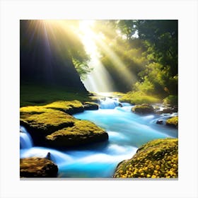 Beautiful River Canvas Print