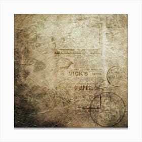 Grunge Background Canvas Print