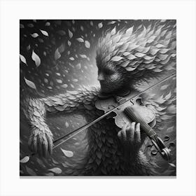 'Flying Violinist' Canvas Print