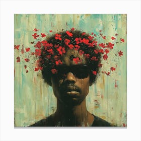 'Flowers' Canvas Print