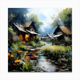 Russian Painting Canvas Print