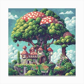Fairytale Castle 9 Canvas Print