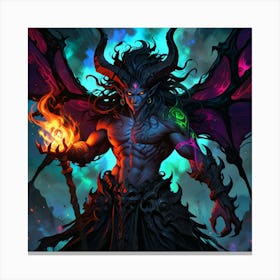 Demon 20 Canvas Print