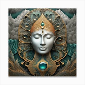 Goddess Of The Mountains Canvas Print