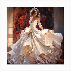 Wedding Dress 1 Canvas Print