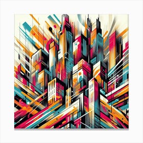 Cityscape 2 Canvas Print