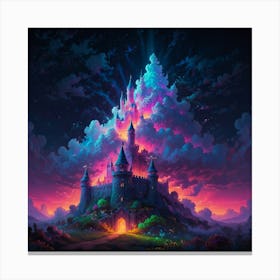 Castle In The Sky 22 Canvas Print