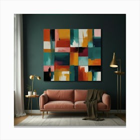 Default Create Unique Design Of Abstract Wall Art 3 Canvas Print