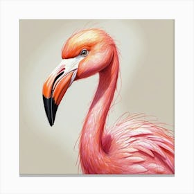 Flamingo 74 Canvas Print