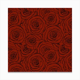 Red Roses Canvas Print