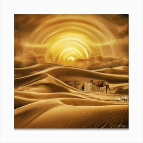 Sahara Desert Canvas Print