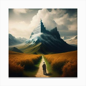 Mountain Way Canvas Print