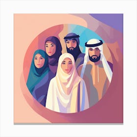 Arabic People 2 Canvas Print