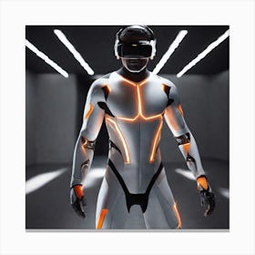 Futuristic Man 63 Canvas Print