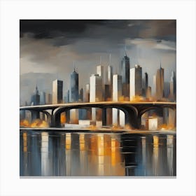 Cityscape Canvas Print Canvas Print