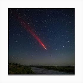 Comet In The Sky Canvas Print