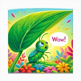 Ava the Aphid Canvas Print