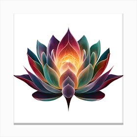 Lotus Flower 102 Canvas Print