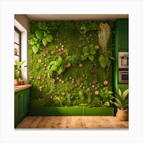 Moss Wall Canvas Print