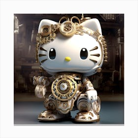 Hello Kitty Steampunk 3 Canvas Print