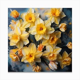 Daffodils 38 Canvas Print