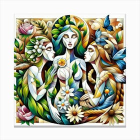 Goddesses Canvas Print