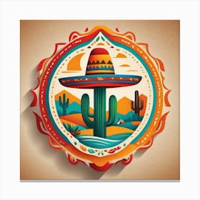 Mexican Logo Design Targeted To Tourism Business 2023 11 08t195817 Canvas Print