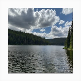 Lake Taylor Canvas Print