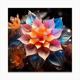 Lotus Flower Canvas Print