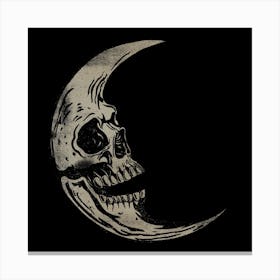 Undead Moon Canvas Print