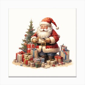 Santa Claus 8 Canvas Print