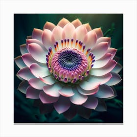 Lotus Flower Canvas Print