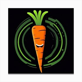 Carrot Logo 15 Canvas Print