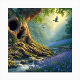 Tree In The Forest 3 Canvas Print